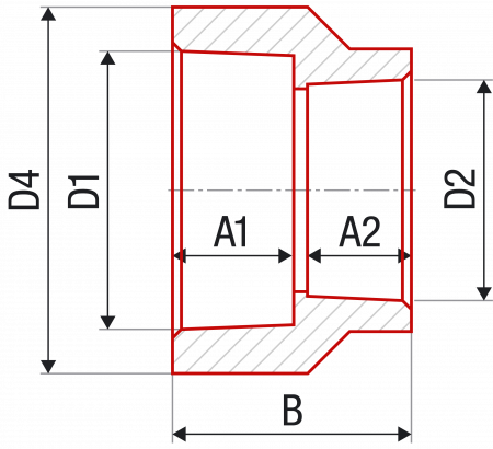 Редукция PPR 25x20 FV-Plast (Чехия)